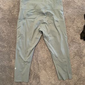 Fast and free cropped legging lululemon